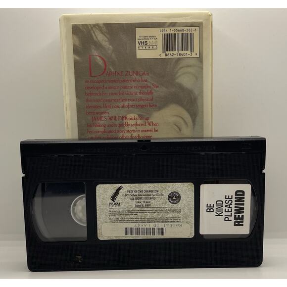 Prey of the Chameleon (VHS, 1991) - Picture 3 of 4